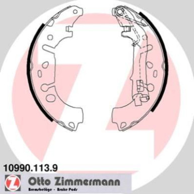 Zimmermann Bremsbackensatz 10990.113.9