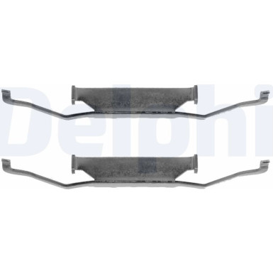 Delphi Zubehörsatz, Scheibenbremsbelag LX0074