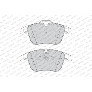Ferodo Bremsbelagsatz, Scheibenbremse PREMIER ECO FRICTION FDB4107 Ferodo Bremsbelagsatz, Scheibenbremse PREMIER ECO FRICTION FDB4107