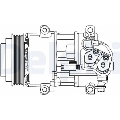 Kompressor, Klimaanlage CS20499 Kompressor, Klimaanlage CS20499