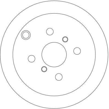 Bremsscheibe DF4335 Bremsscheibe DF4335