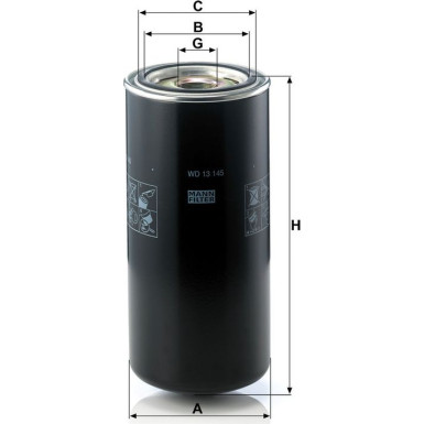 Ölfilter WD 13 145