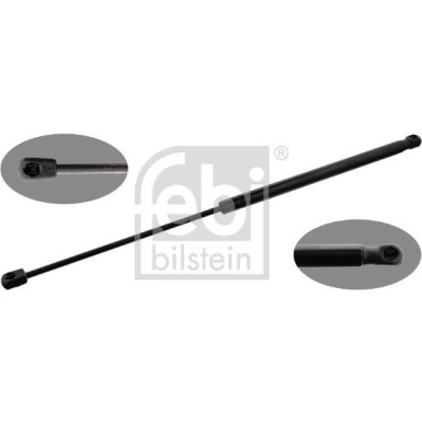 FEBI BILSTEIN 47083 Gasfeder, Motorhaube