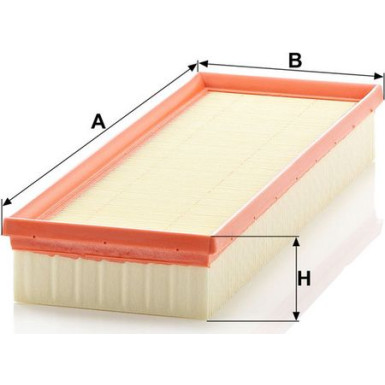 MANN-FILTER C 37 100 Luftfilter MANN-FILTER C 37 100 Luftfilter