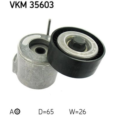 SKF Spannrolle, Keilrippenriemen VKM 35603
