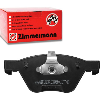 ZIMMERMANN 23794.200.1 Bremsbeläge für Verschleißwarnanzeiger vorbereitet ZIMMERMANN 23794.200.1 Bremsbeläge für Verschleißwarnanzeiger vorbereitet