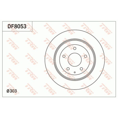 Bremsscheibe DF8053
