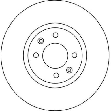 TRW Bremsscheibe DF4141
