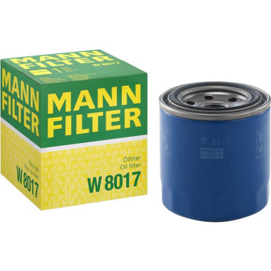 Mann-Filter 5 x MANN-FILTE Ölfilter W 8017 Mann-Filter 5 x MANN-FILTE Ölfilter W 8017