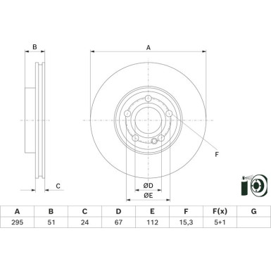Bremsscheibe 0 986 479 H74 Bremsscheibe 0 986 479 H74