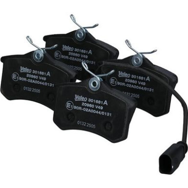 Valeo Bremsbelagsatz, Scheibenbremse EXPERT 301681A