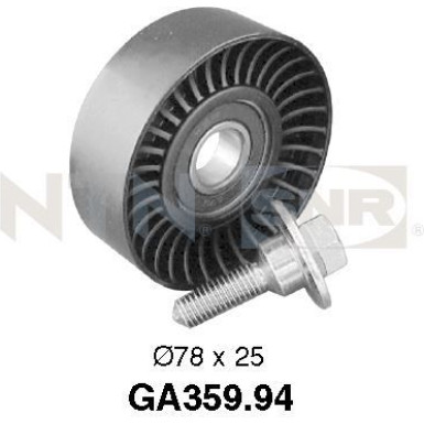 NTN-SNR Umlenk-/Führungsrolle, Keilrippenriemen GA359.94