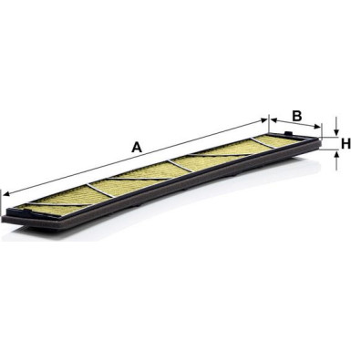 MANN-FILTER FP 6724 Innenraumfilter FreciousPlus Aktivkohlefilter mit Polyphenol, antibakteriell, Feinstaubfilter (PM 2.5) MANN-FILTER FP 6724 Innenraumfilter FreciousPlus Aktivkohlefilter mit Polyphenol, antibakteriell, Feinstaubfilter (PM 2.5)