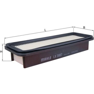 Knecht Luftfilter LX 3887