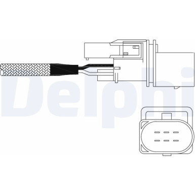 Delphi Lambdasonde ES11026-12B1 Delphi Lambdasonde ES11026-12B1