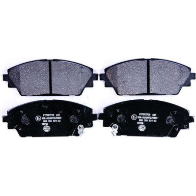 Hella Bremsbelagsatz, Scheibenbremse 8DB 355 021-421 Hella Bremsbelagsatz, Scheibenbremse 8DB 355 021-421
