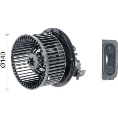 Mahle Innenraumgebläse BEHR AB 228 000S