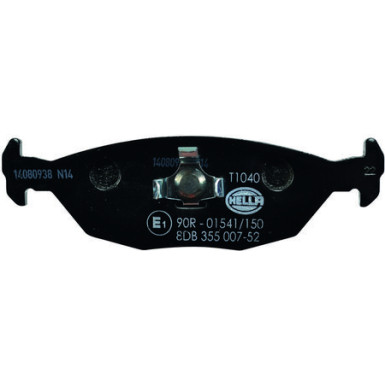 Hella Bremsbelagsatz, Scheibenbremse 8DB 355 007-521 Hella Bremsbelagsatz, Scheibenbremse 8DB 355 007-521