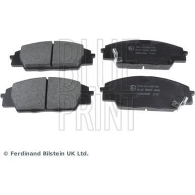 Blue Print Bremsbelagsatz, Scheibenbremse ADH24258