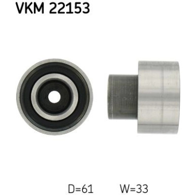 Umlenk-/Führungsrolle, Zahnriemen VKM 22153 Umlenk-/Führungsrolle, Zahnriemen VKM 22153
