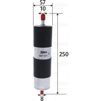Valeo Kraftstofffilter 587077