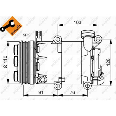 Kompressor, Klimaanlage 32415 Kompressor, Klimaanlage 32415