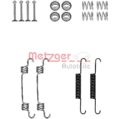 Metzger Zubehörsatz, Feststellbremsbacken 105-0887
