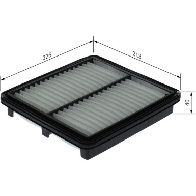 Luftfilter F 026 400 667 Luftfilter F 026 400 667