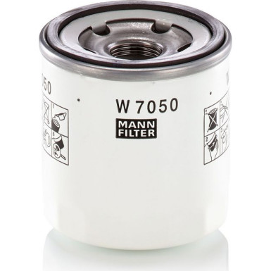MANN-FILTER W 7050 Ölfilter M 22 X 1.5 - 6H, Anschraubfilter