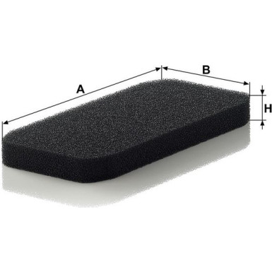 MANN-FILTER CU 2303 Innenraumfilter, Partikelfilter MANN-FILTER CU 2303 Innenraumfilter, Partikelfilter