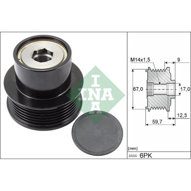 INA Generatorfreilauf 535 0288 10