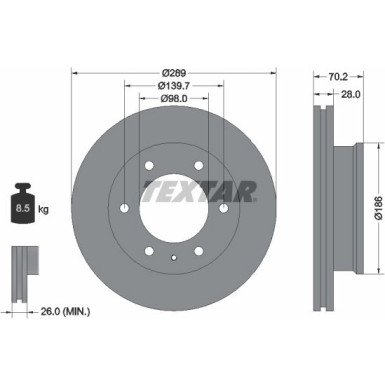Bremsscheibe 92223000 Bremsscheibe 92223000