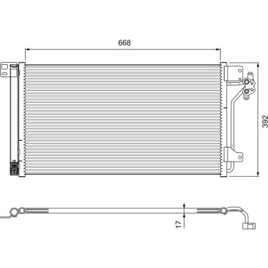 Kondensator, Klimaanlage 814015