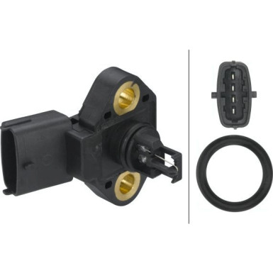 Hella Sensor, Saugrohrdruck 6PP 013 400-031 Hella Sensor, Saugrohrdruck 6PP 013 400-031