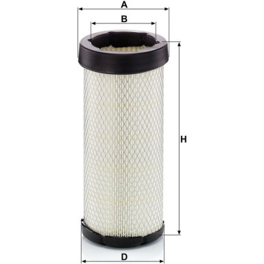 Sekundärluftfilter CF 1574
