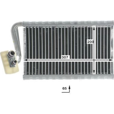 Mahle Verdampfer, Klimaanlage BEHR Premium Line AE 167 000P