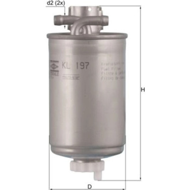Kraftstofffilter KL 197