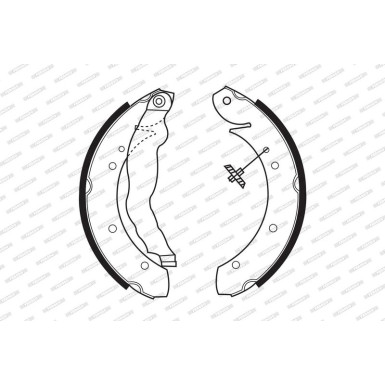 Bremsbackensatz FSB447