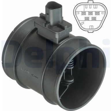 Delphi Luftmassenmesser AF10410-12B1