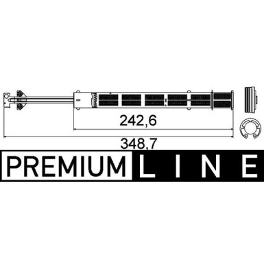 Mahle Trockner, Klimaanlage BEHR Premium Line AD 56 000P