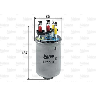 Valeo Kraftstofffilter 587562
