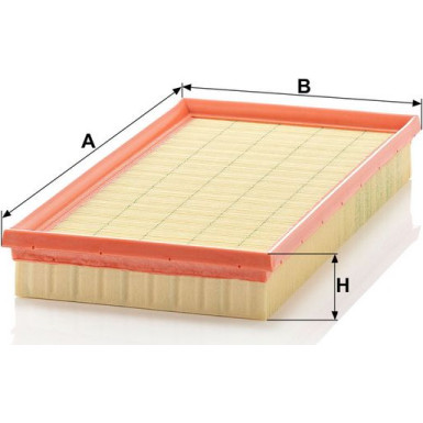 MANN-FILTER C 34 100 Luftfilter