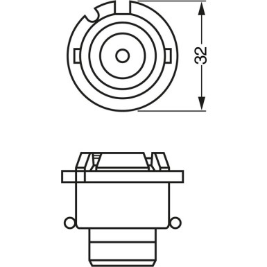 Glühlampe, Fernscheinwerfer 1 987 302 904 Glühlampe, Fernscheinwerfer 1 987 302 904