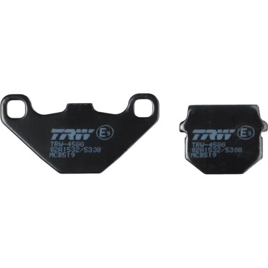 TRW Bremsbelagsatz, Scheibenbremse Organic Allround MCB519