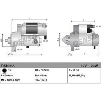 Starter DSN965 Starter DSN965