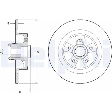 Bremsscheibe BG9136RS Bremsscheibe BG9136RS
