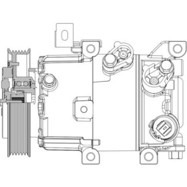 Kompressor, Klimaanlage ACP 630 000P Kompressor, Klimaanlage ACP 630 000P