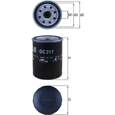 Ölfilter OC 217