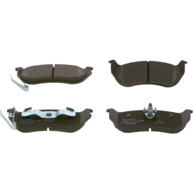 BOSCH Bremsbelagsatz, Scheibenbremse 0 986 494 419
