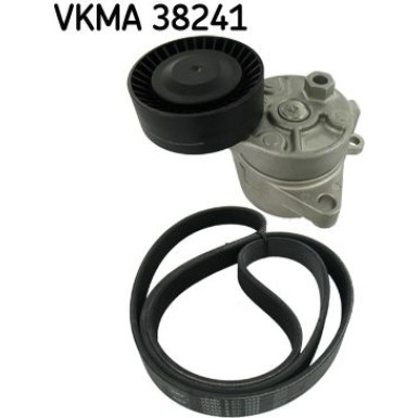 SKF Keilrippenriemensatz VKMA 38241